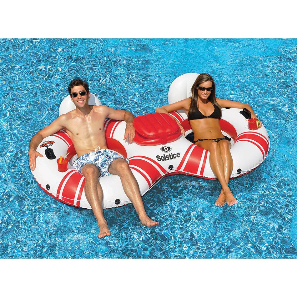 Solstice Watersports Super Chill 2-Person River Tube w/Cooler