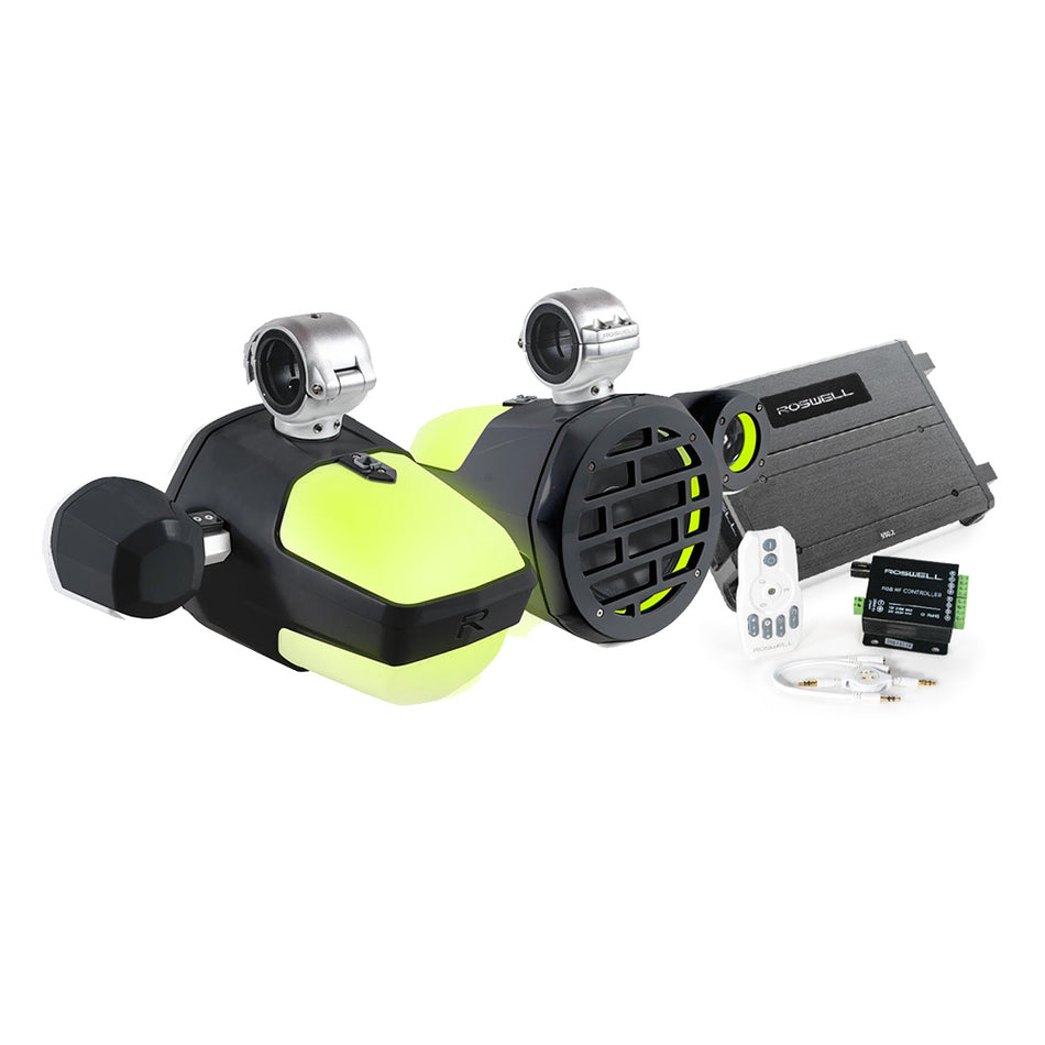 Roswell R1 Pro Marine Audio Package - Black - C920-23121