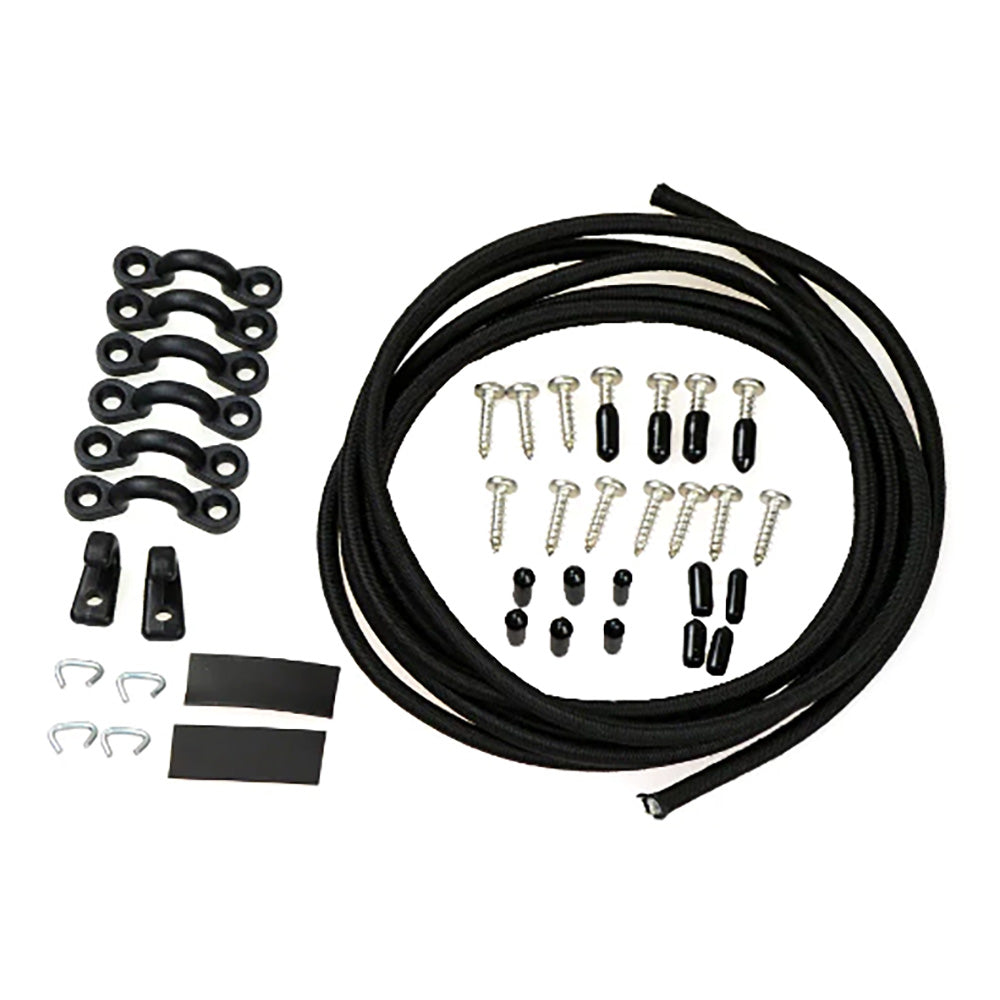 YakGear Bungee Deck Kit - Replacement and Additional Storage for Kayaks and Canoes