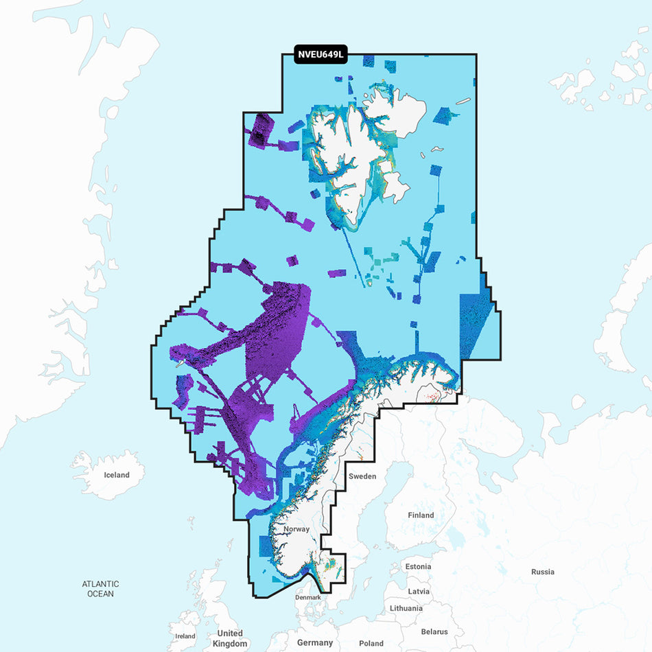 Garmin Navionics Vision+ NVEU649L for Norway - Marine Mapping Solution