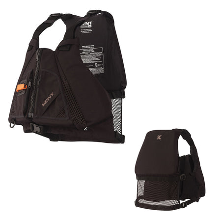 Kent Law Enforcement Life Vest M/L Black - USCG Approved Personal Flotation Device