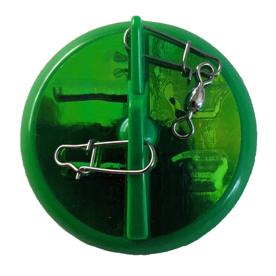 Luhr-Jensen 2-1/4" Dipsy Diver - Kelly Green/Silver Bottom Moon Jelly