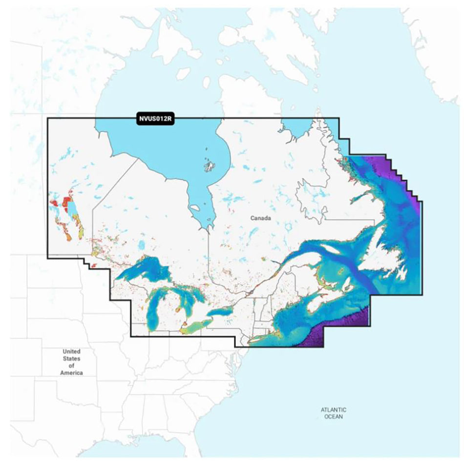 Garmin Navionics Vision+* NVUS012R for Canada, East & Great Lakes - 010-C1484-00