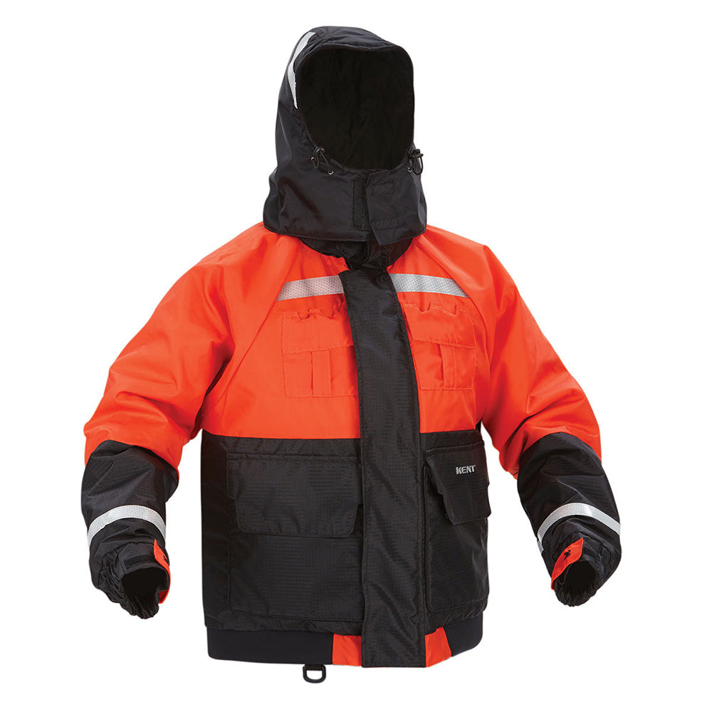 Kent Sporting Goods Deluxe Flotation Jacket PFD - Large - Orange (Part Number: 151800-200-040-23)