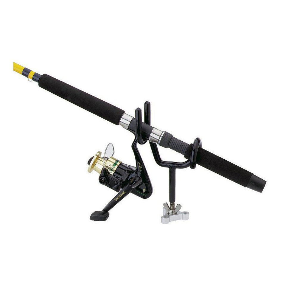 Attwood Sure-Grip Stainless Steel Rod Holder - 4" & 25-Degree Angle - 50623