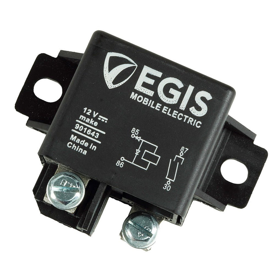 Egis Relay 12V, 75A w/Dual Diode - 901643
