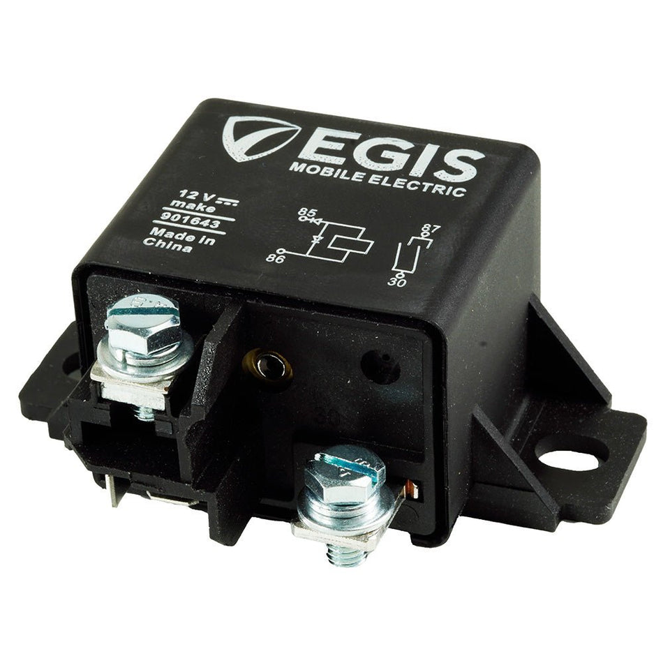Egis Relay 12V, 75A w/Dual Diode - 901643