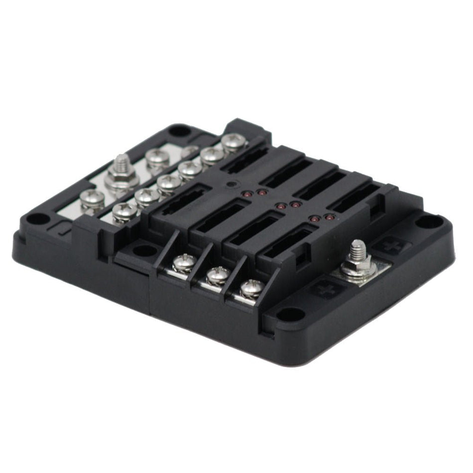 Egis RT Fuse Block 6 Position w/Ground & LED Indication - 8025
