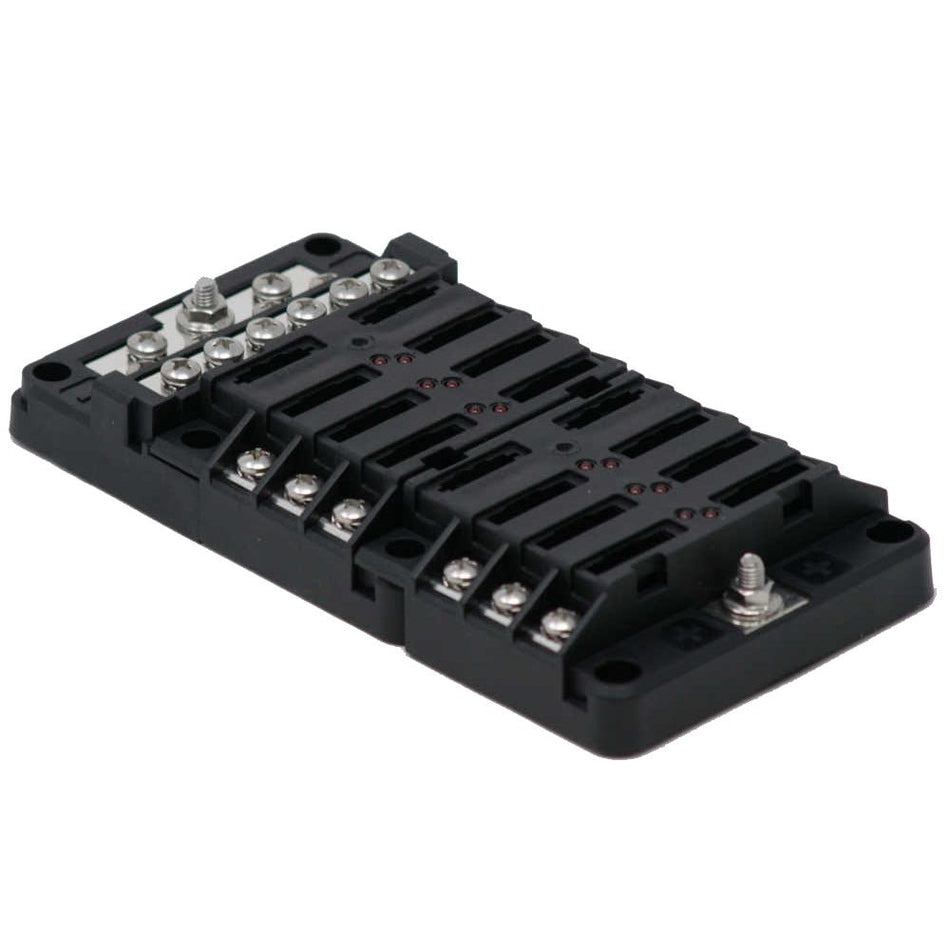 Egis RT Fuse Block 12 Position w/Ground & LED Indication - 8026