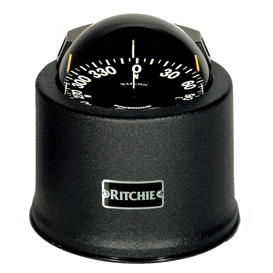 Ritchie SP-5-B GlobeMaster Compass - Pedestal Mount - Black - 5 Degree Card - 12V