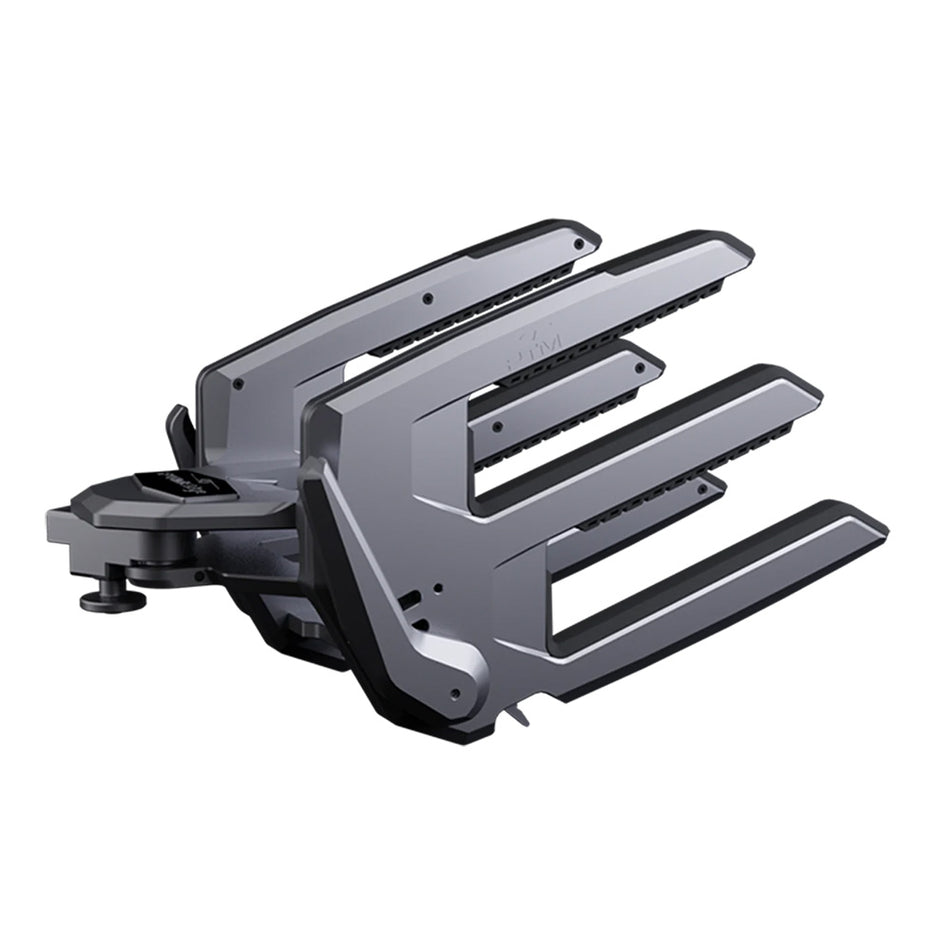 PTM Edge ClampForce 3.0 Clamping Wake Board Rack - Pair - Grey (P13491-9010TEBGR)