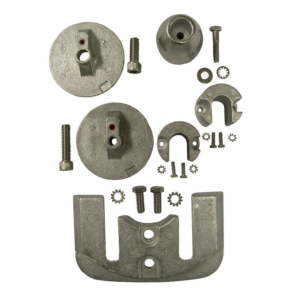 Performance Metals Mercruiser Bravo 3 (2004 & Later) Complete Anode Kit - Aluminum - 10165A