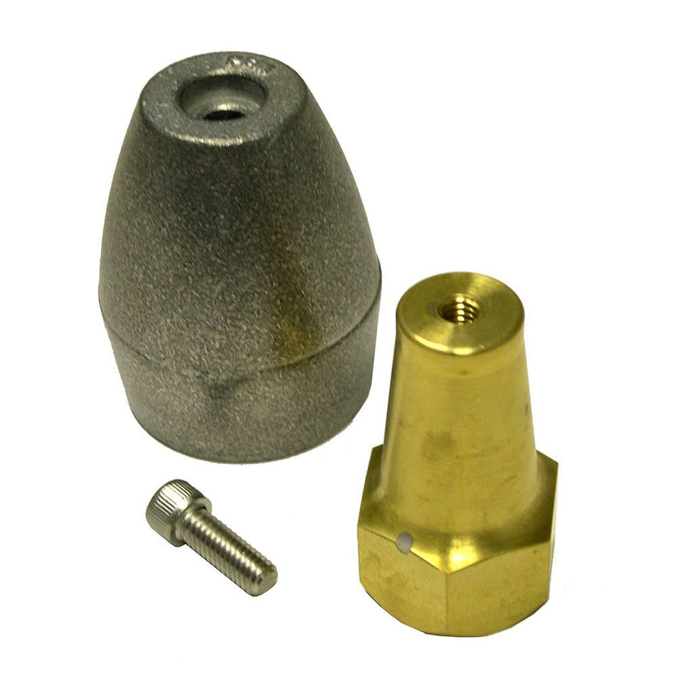 Performance Metals Mercruiser Bravo 3 (2003 & Earlier) Prop Anode Retrofit Kit - Aluminum - 10195A