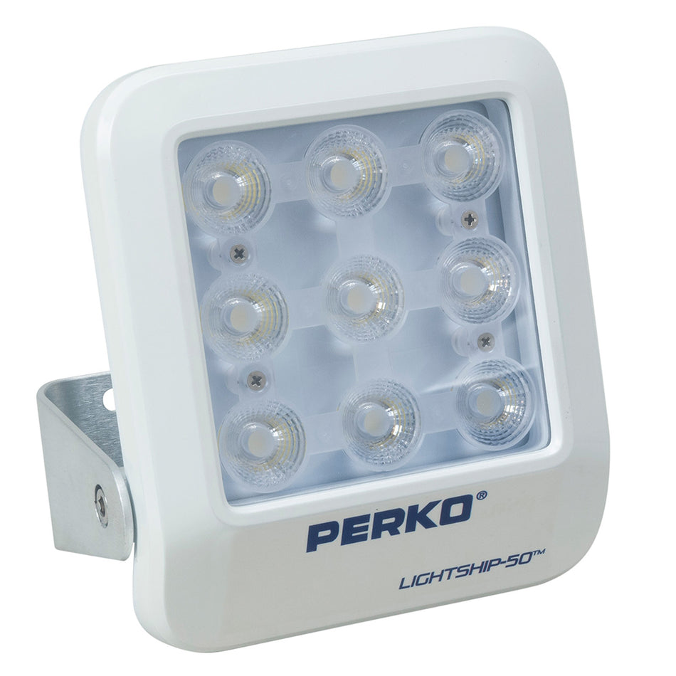 Perko 1643050F0W Lightship 50 LED High Performance Floodlight - 12/24V - White