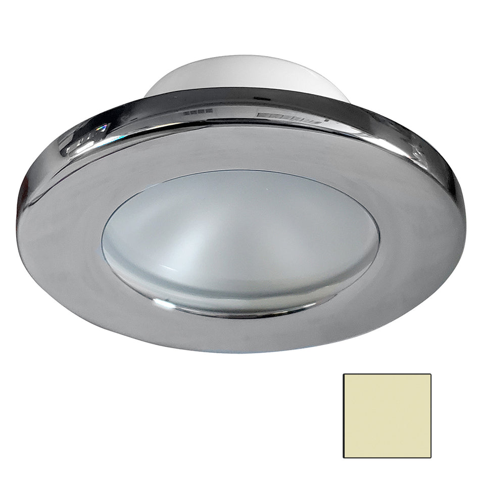 I2Systems Apeiron 2.5W Screw Mount Light - Warm White - Polished Chrome Finish (APL-2W-30K-PW11)