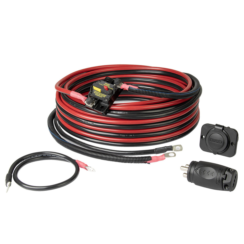 Marinco 24V Trolling Motor Wiring Kit (Part Number: 24VWKS3) with 70A Plug & Receptacle