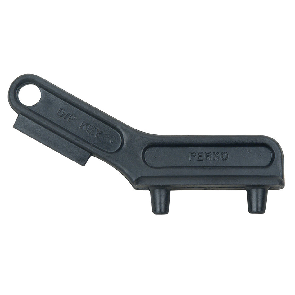 Perko Plastic Deck Plate Key - Black - 12487-8DP
