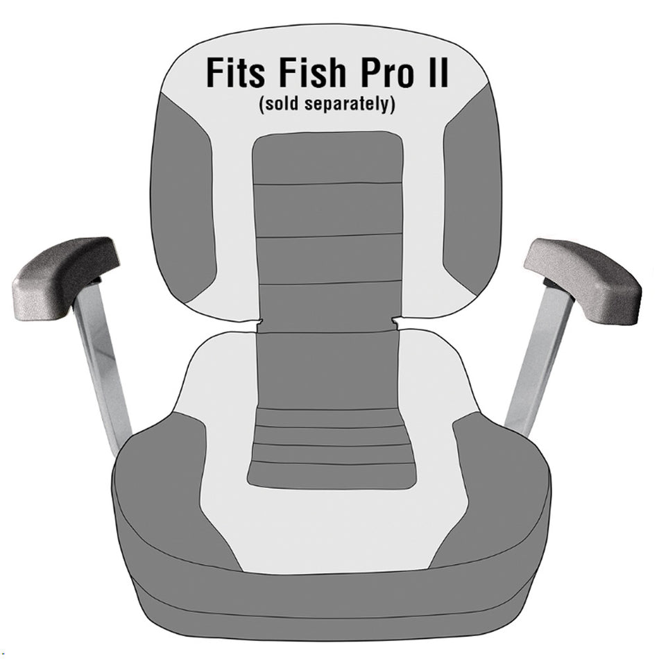 Springfield Marine Part 1080013-G One Piece Arm Rest for Fish Pro II