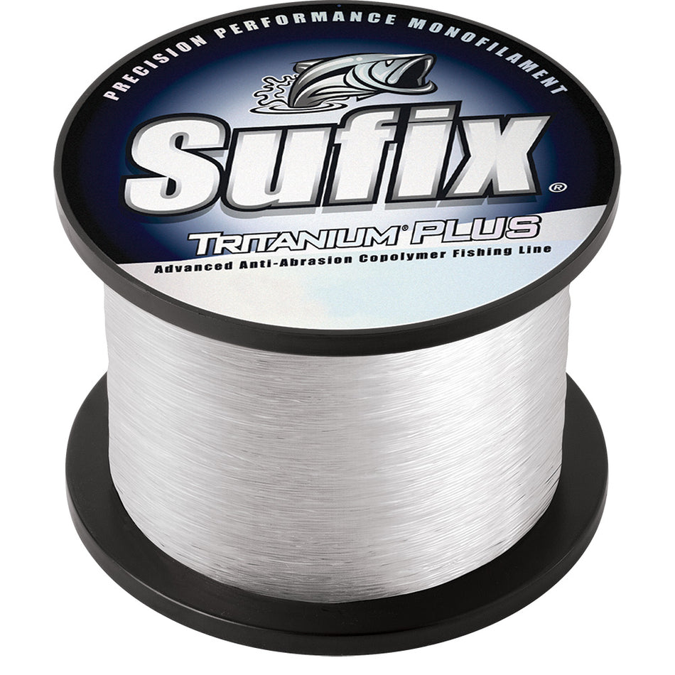 Sufix Tritanium Plus* Fishing Line - 8lb Clear - 6870 Yards (Part #696-208)