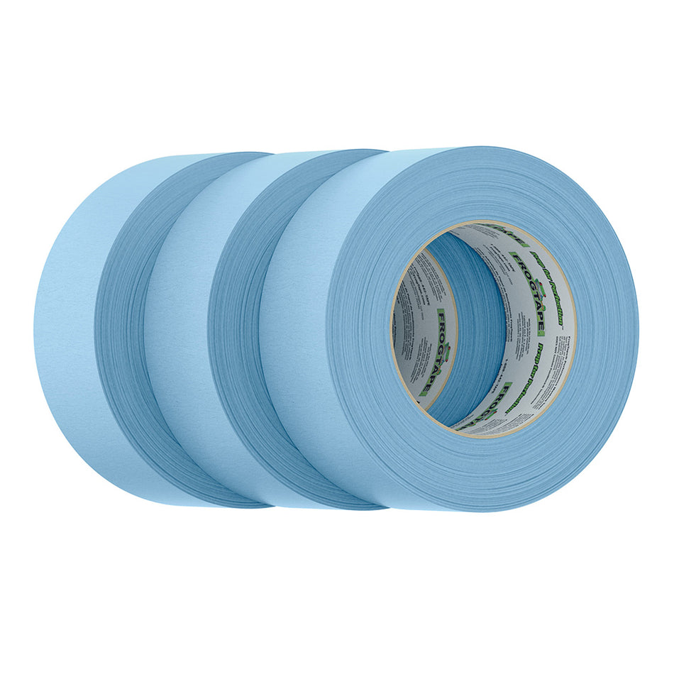 FrogTape CP 250 Medium-High Adhesion Masking Tape - 48MM x 55M x 3-Pack - Light Blue - Rated for 250?F