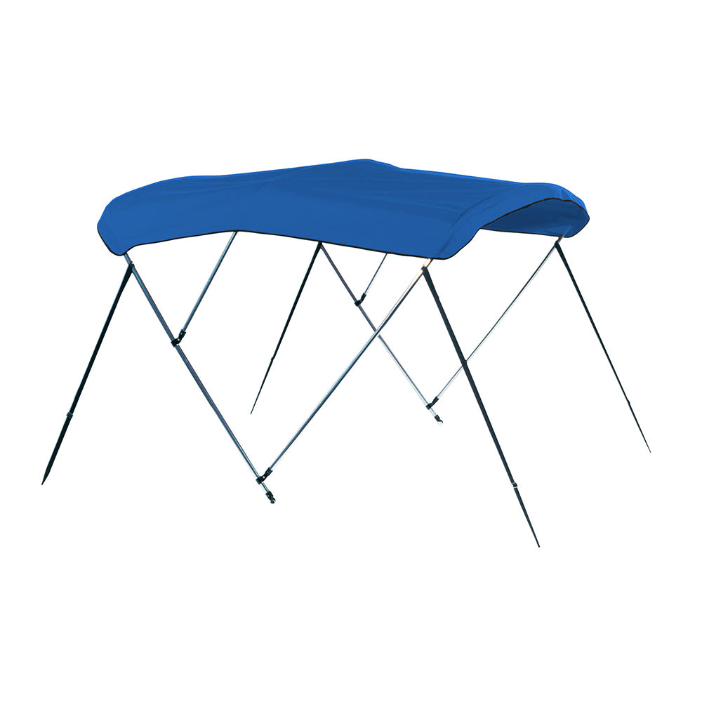 Carver by Covercraft 3 Bow 4669U Bimini Top with Boot - Pacific Blue Acrylic