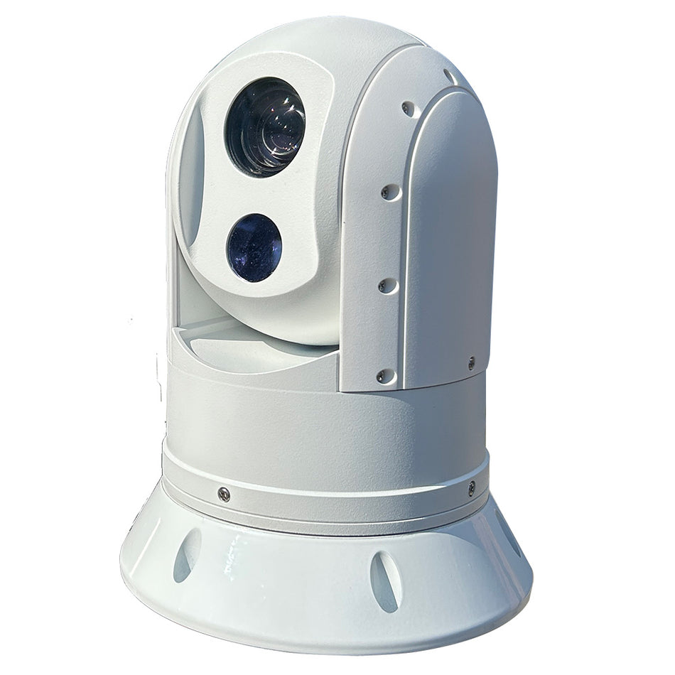 Iris Innovations A395 Dual Payload Thermal and Visible Spectrum IP PTZ Camera with 10x Optical Zoom