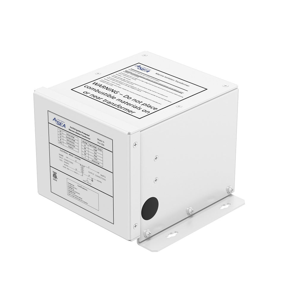 ASEA Power Systems 3.6 kVA Marine Isolation Transformer for Boat Safety and Power Protection