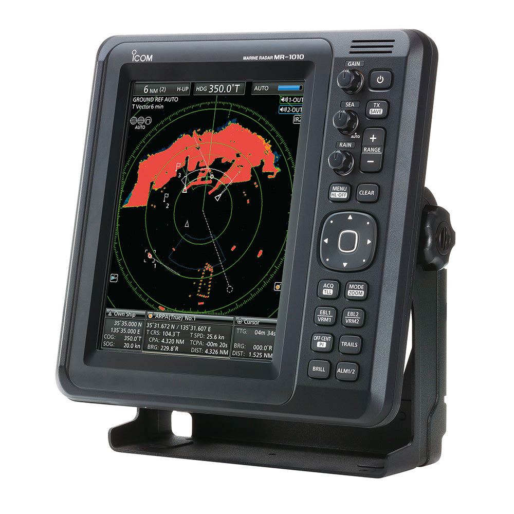 Color Action Radar Icom MR1010RII 4kW Marine Radar Color LCD - MR1010R2 23
