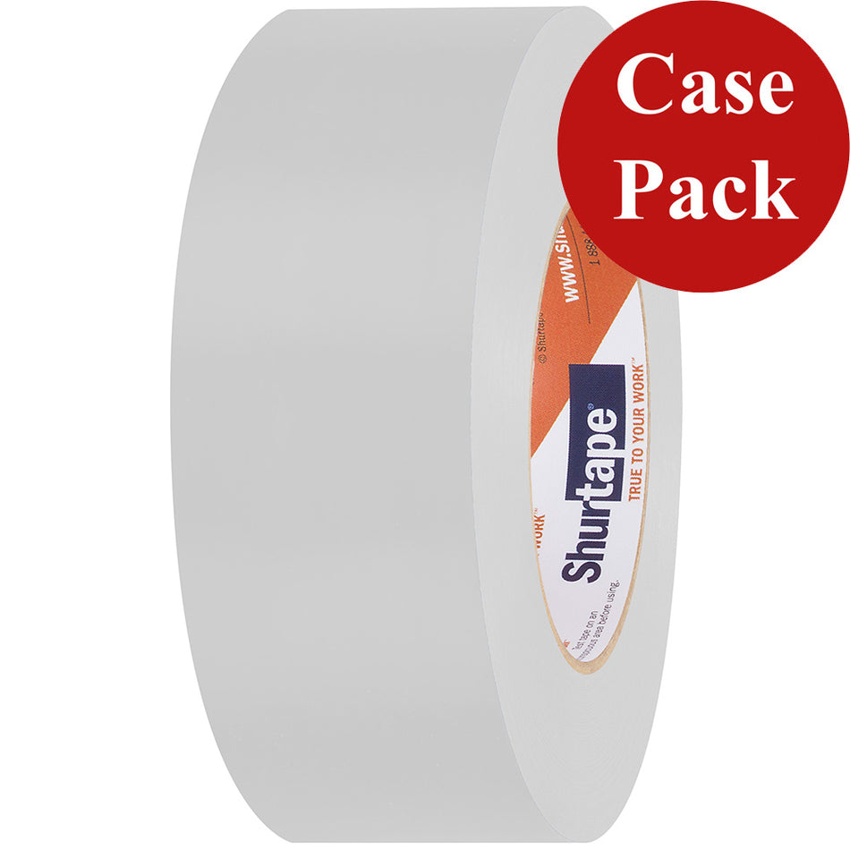 Shurtape UV-Resistant Marine Heat Shrink Tape - 48MM x 55M Roll - Straight Edge White *Case of 24 Rolls* - 105729C