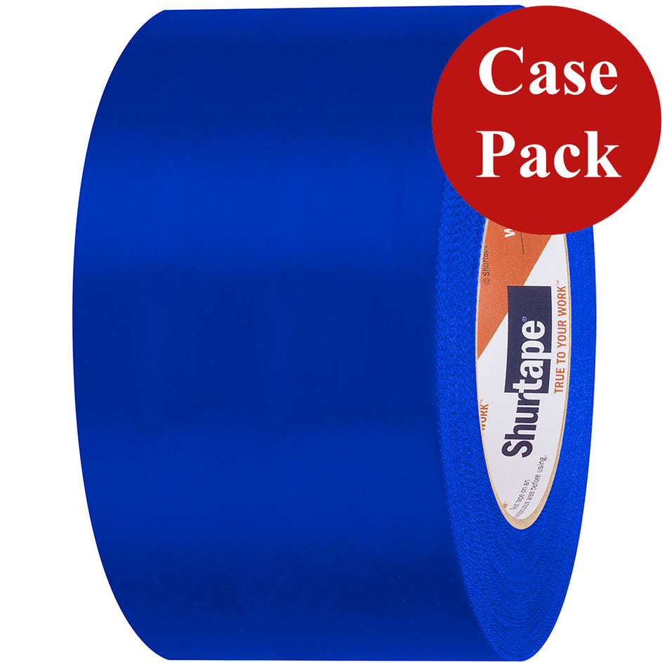 Shurtape UV-Resistant Marine Heat Shrink Tape - 72MM x 55M Roll - Serrated Edge Blue *Case of 16 Rolls* - 105742C