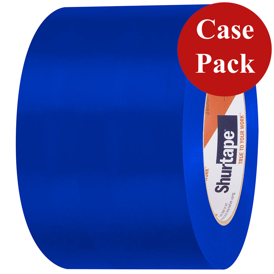 Shurtape UV-Resistant Marine Hull Preservation Tape - 72MM - 33M Roll - Straight Edge Blue *Case of 16 Rolls* - 105748C