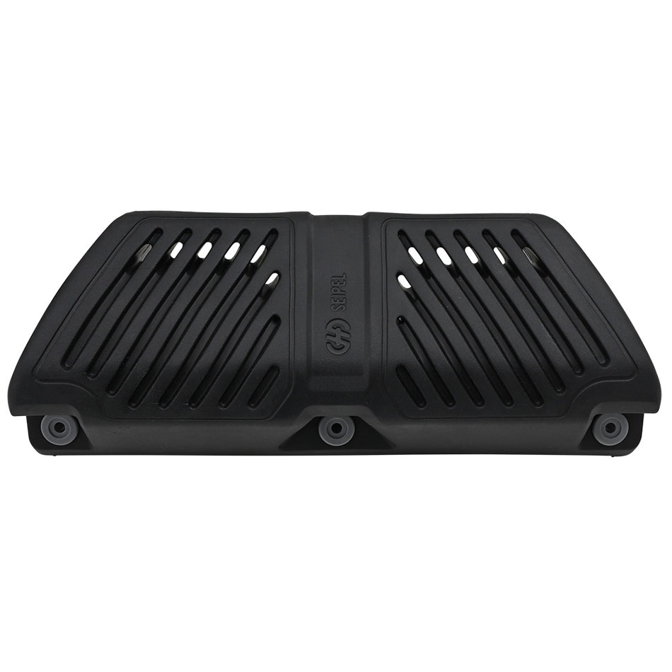 Seipel Marine Eva Permanent Dock Fender - Black, 17.5 in Long, UV Resistant Marine Dock Protection
