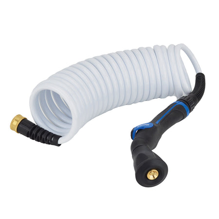HoseCoil Skipper Spray System with 20' 3/8" Hose - White (Part #HS2011K)
