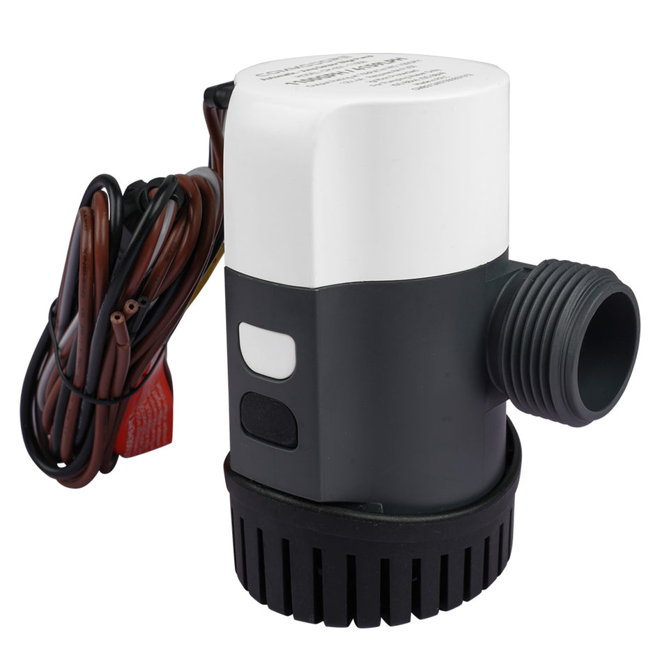 Commodore CM-A31-1100B 1100 GPH Non-Automatic Bilge Pump