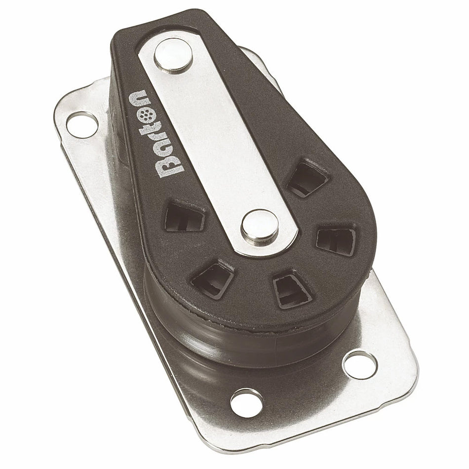 Barton Size 4 58mm Plain Bearing Pulley Cheek Block - N04160