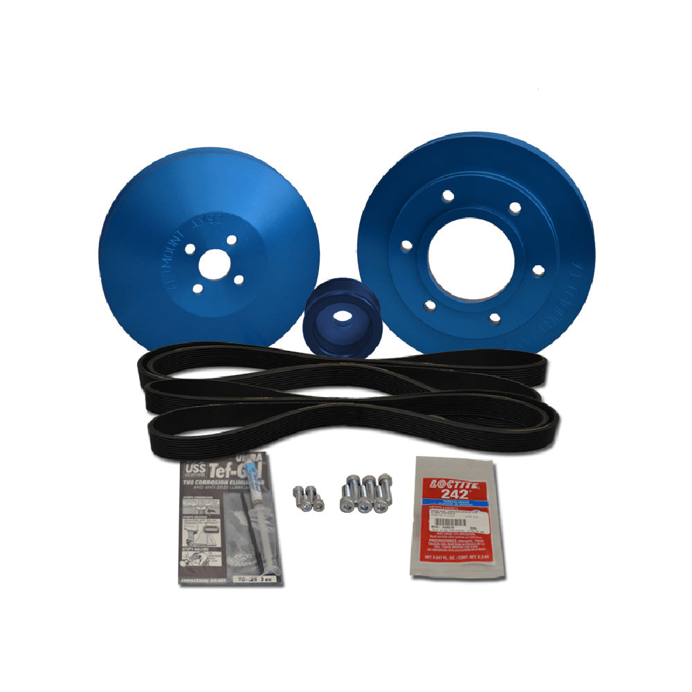 Balmar Pulley Kit for Yanmar 6LY, 6LYA-STP, 6LY2-STP - Part 48-YSP-6LY-A