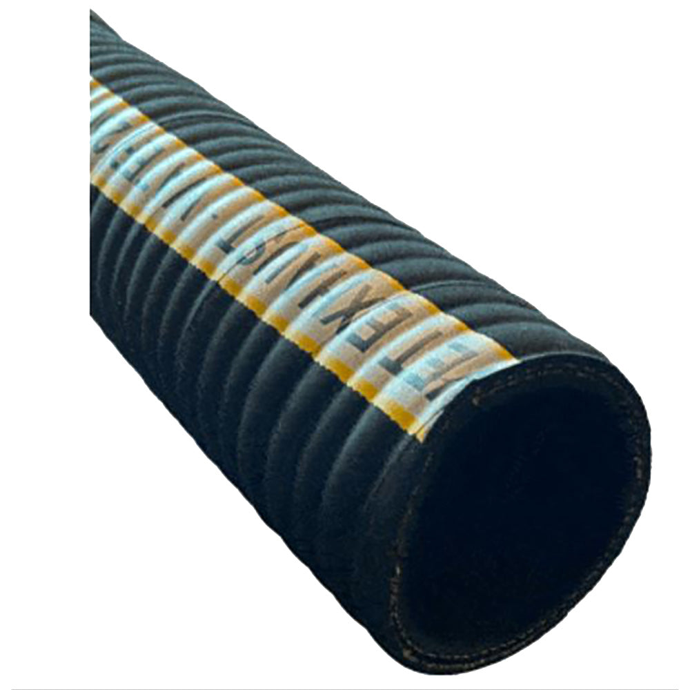 Trident Marine 1-1/2 inch x 50 ft Extra-Flex Corrugated Marine Wet Exhaust Hose