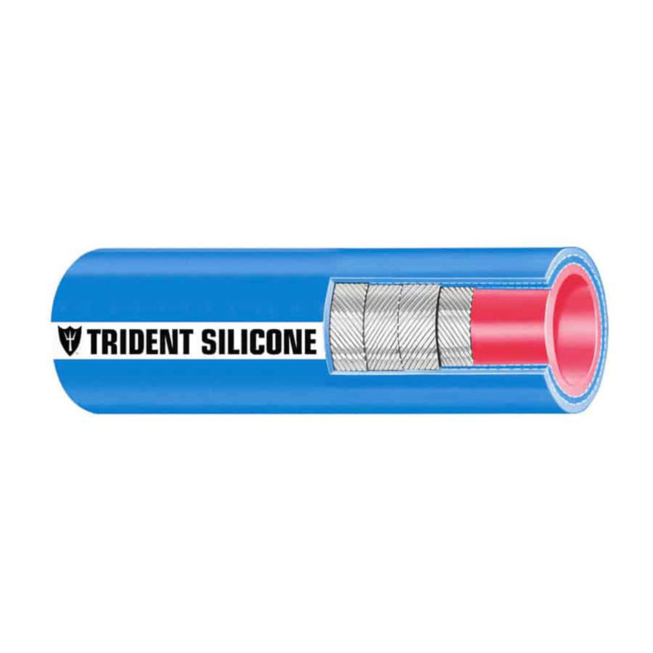 Trident Marine 1-1/2" x 36' Blue Silicone Wet Exhaust Hose 202V1120-36