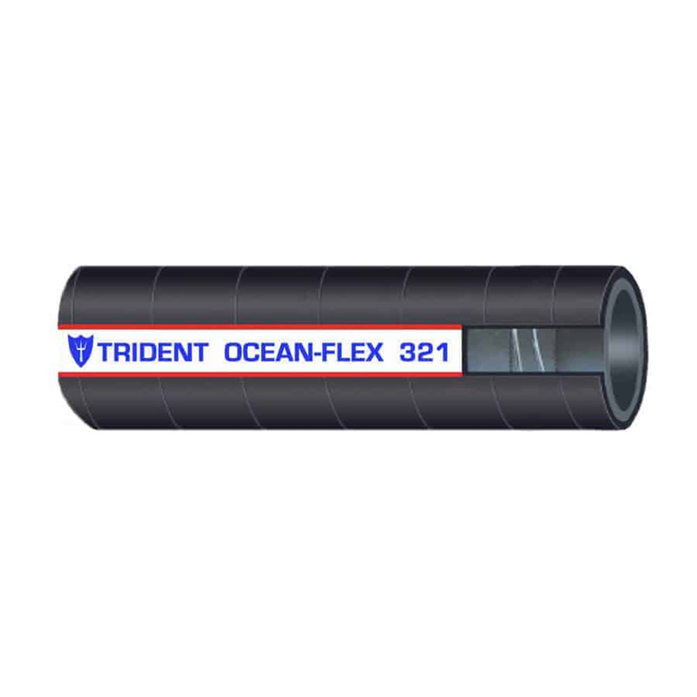 Trident Marine 1-1/2 inch x 50 ft Ocean-Flex Multipurpose Marine Hose