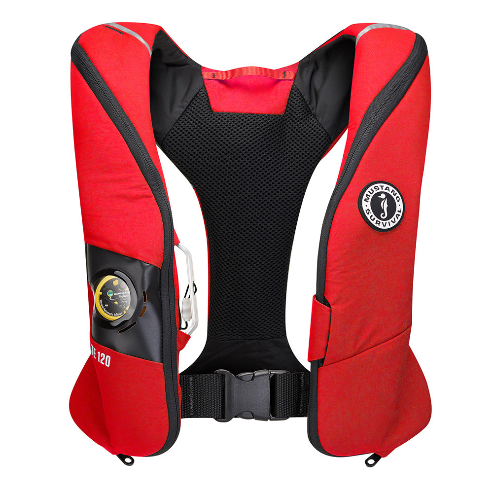 Mustang Survival Elite 120 Coastal Inflatable PFD - Red with ADAPT Technology