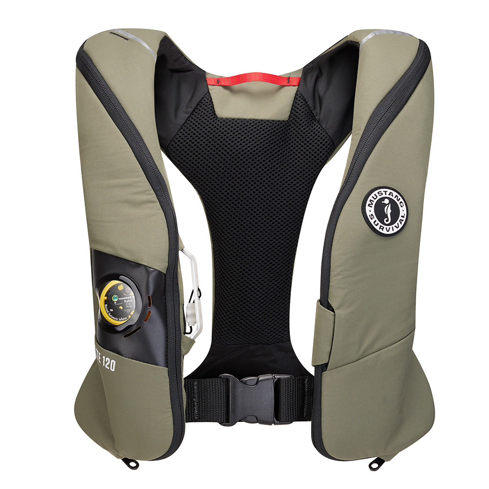 Mustang Survival Elite 120 Coastal Inflatable PFD - Everglade Green