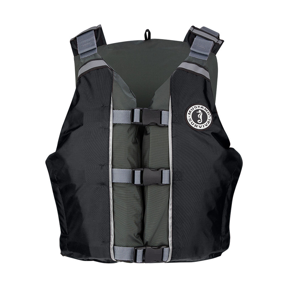 Mustang Survival APF Foam Vest - Universal Fit - Black/Grey - MV411102-806-0