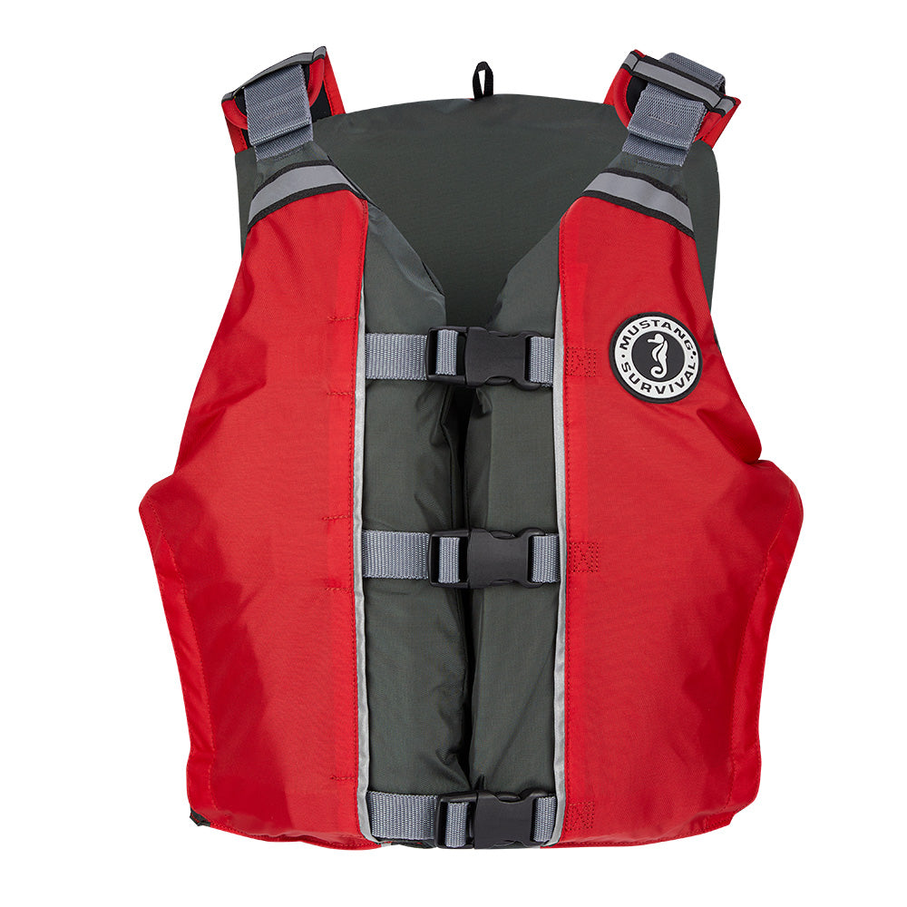 Mustang Survival APF Foam Vest - Universal Red/Grey Personal Flotation Device