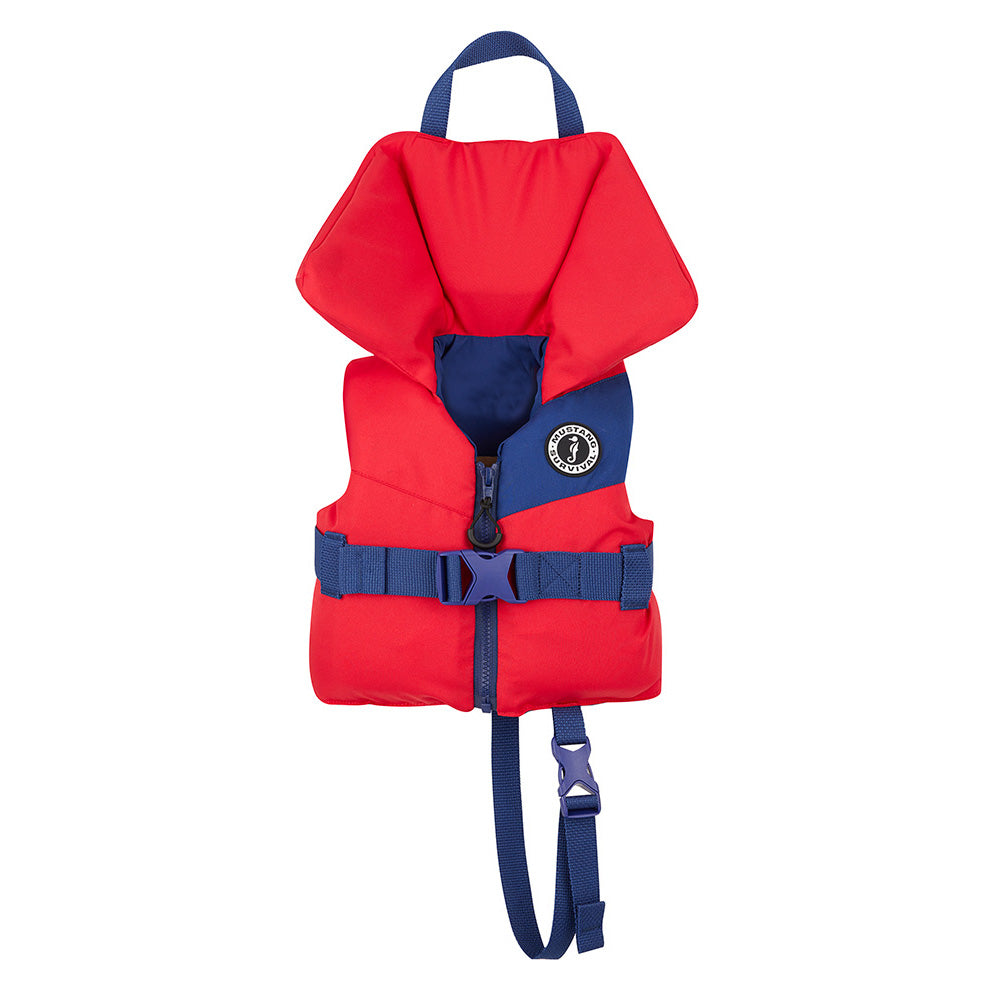 Mustang Survival Lil' Legends Child Foam Vest - Red and Navy, Child Life Jacket for Kids 33-55 lbs
