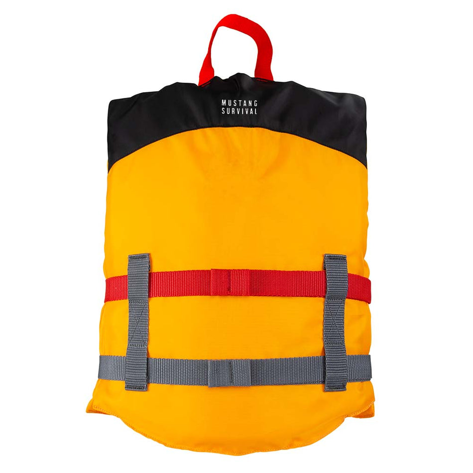 Mustang Survival Youth Livery Foam Vest - MV230002-203-0 - Mango/Black