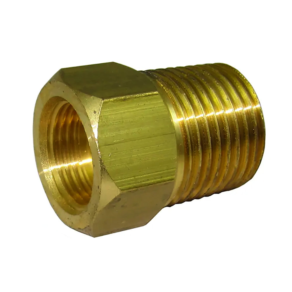 Scandvik 3/8" BSP x 1/2" NPT Brass Adapter - Part Number 10002