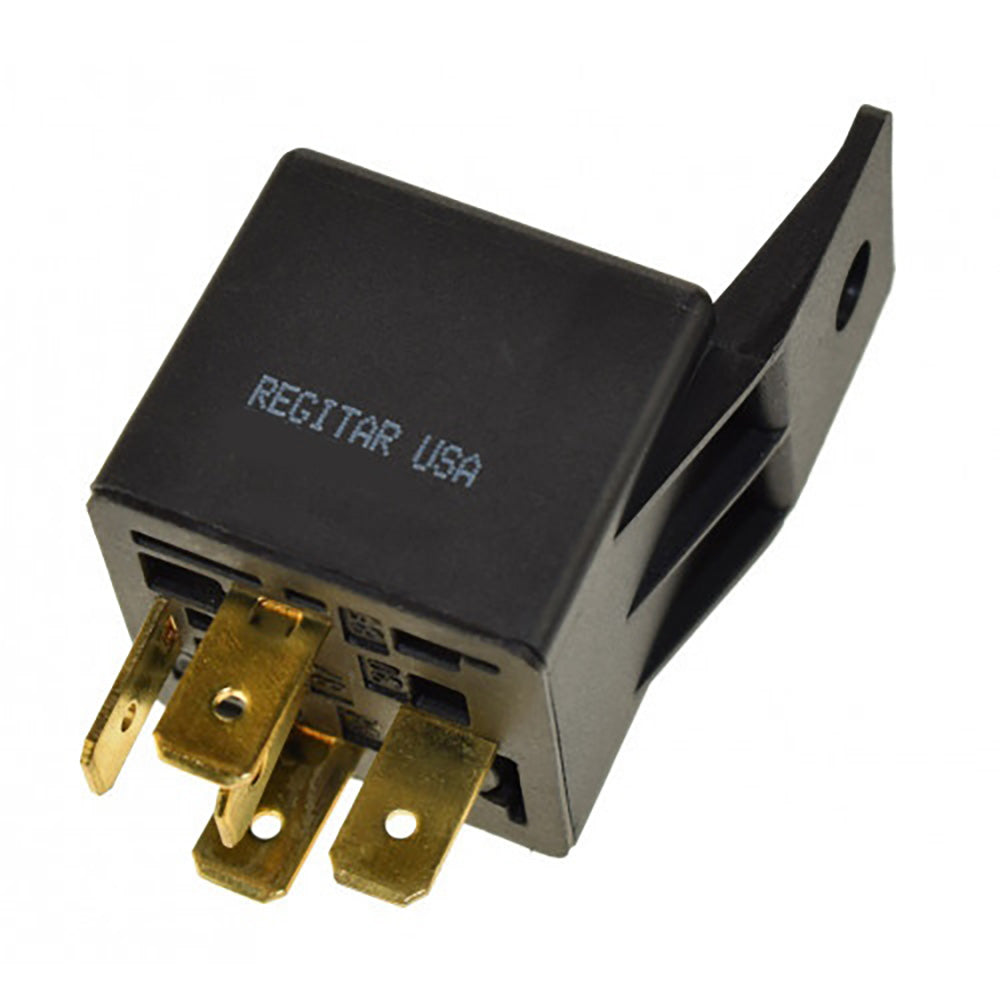 Regitar U.S.A. RMZ013 Relay with Tab for Most Engines - 30AMP, 5 Terminal, Single Pole/Double Throw