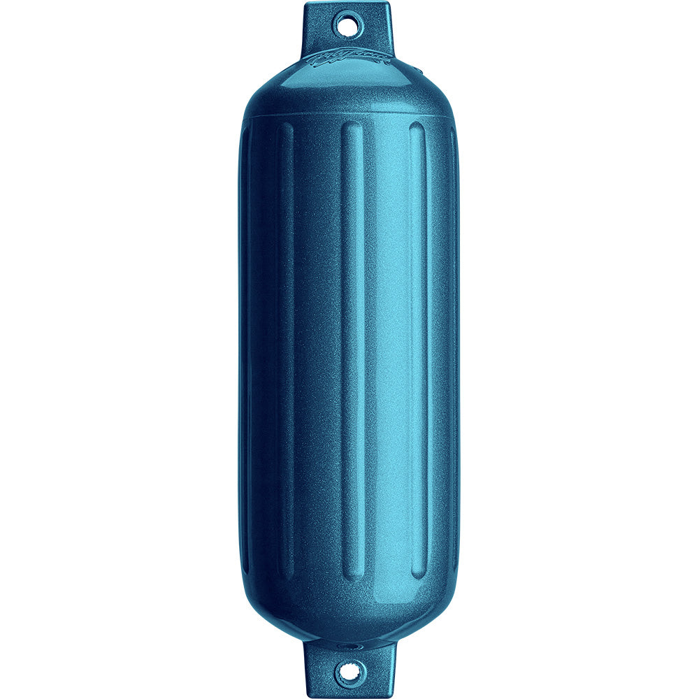 Polyform G-5 Twin Eye Fender - 8.8" x 26.8" - Metallic Blue
