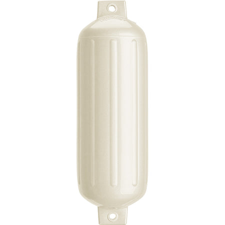 Polyform G-5 Twin Eye Fender - 8.8" x 26.8" - Metallic White