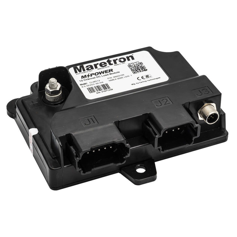 Maretron MPower CLMD12 12-Channel DC Load Controller Module with NMEA 2000 Interface